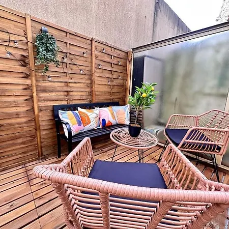 Drouet D'erlon Duplex Spacieux, Terrasse Au Centre *