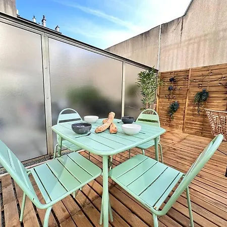Apartment Drouet D'erlon Duplex Spacieux, Terrasse Au Centre Reims