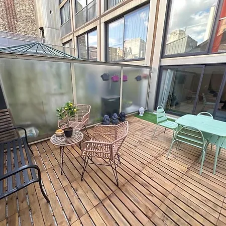 Drouet D'erlon Duplex Spacieux, Terrasse Au Centre Апартаменты Реймс